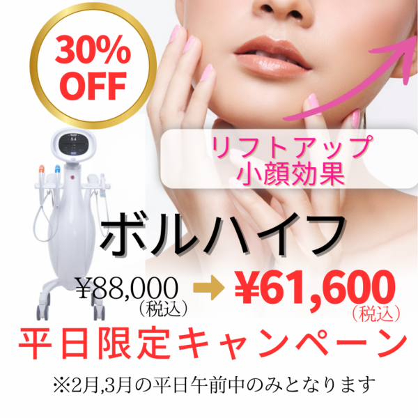 たるみ治療キャンペーン