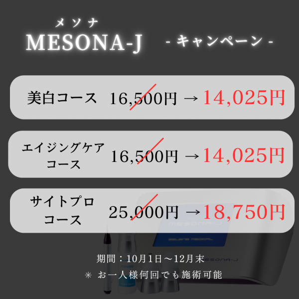 メソナJ キャンペーン