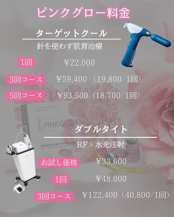 ピンクグロー導入